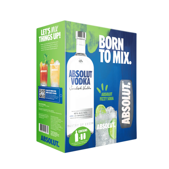 АБСОЛУТ СО 2 ЧАШИ