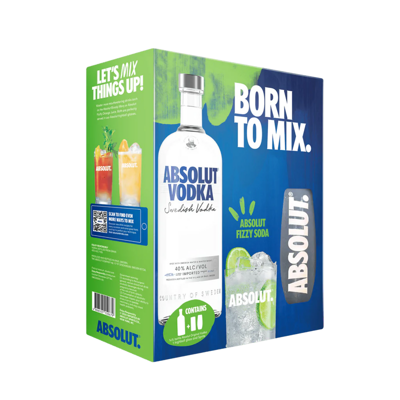 АБСОЛУТ СО 2 ЧАШИ