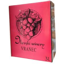 Вино Илиевски вранец 3л