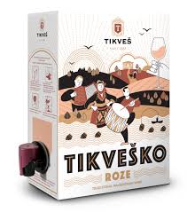 ТИКВЕШКО РОЗЕ 3Л