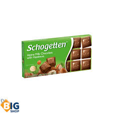 ШОГЕТЕН МЛЕЧНО ЧОКОЛАДО СО ЛЕШНИЦИ 100 ГР